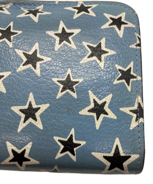 MIU MIU（ミュウミュウ）MIU MIU (ミュウミュウ) スター柄長財布 ブルー サイズ:下記参照の古着・服飾アイテム