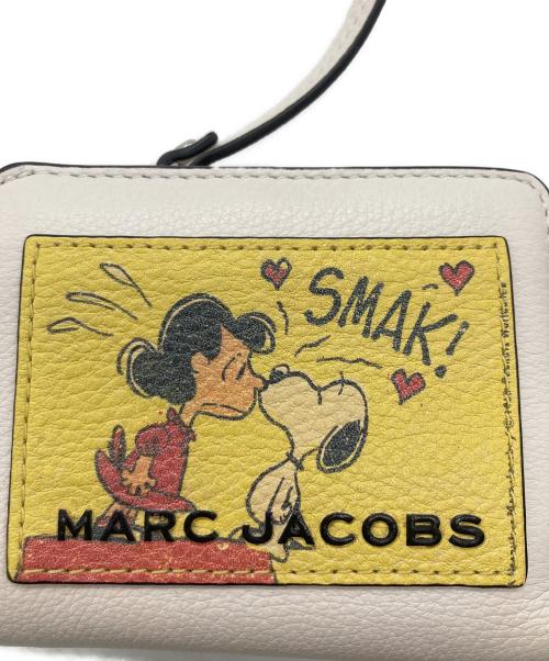MARC JACOBS（マークジェイコブズ）MARC JACOBS (マークジェイコブズ) PEANUTS (ピーナッツ) 2つ折り財布 ホワイトの古着・服飾アイテム