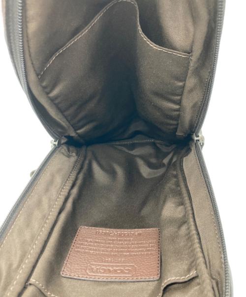 COACH（コーチ）COACH (コーチ) キャムデンレザースリングバッグ ブラウンの古着・服飾アイテム