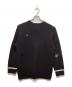 NEIGHBORHOOD (ネイバーフッド) SAVAGE CREWNECK SWEATER / サベージクルーネックニット ブラック サイズ:L：18000円