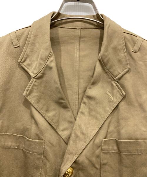 French Navy（フランス海軍）French Navy (フランス海軍) SUMMER ジャケット ベージュ サイズ:記載なしのため実寸参照の古着・服飾アイテム