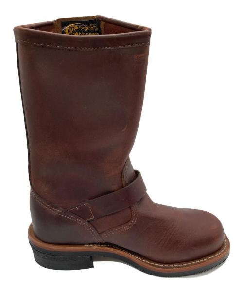 CHIPPEWA（チペワ）CHIPPEWA (チペワ) エンジニアブーツ ブラウン サイズ:6Eの古着・服飾アイテム