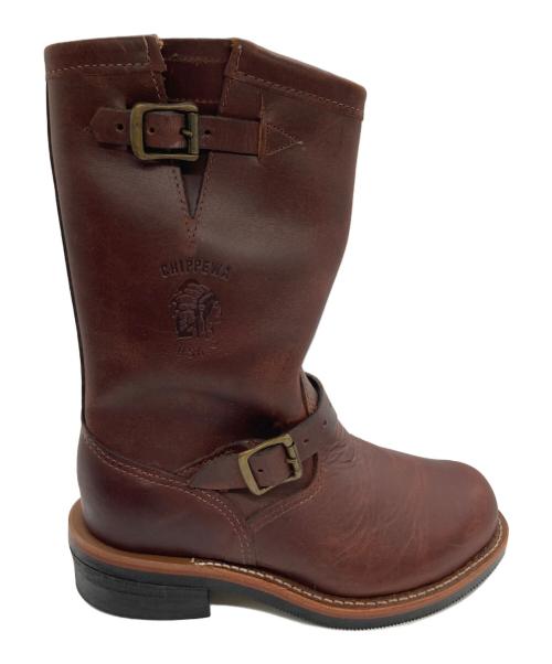 CHIPPEWA（チペワ）CHIPPEWA (チペワ) エンジニアブーツ ブラウン サイズ:6Eの古着・服飾アイテム