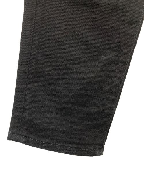 DSQUARED2（ディースクエアード）DSQUARED2 (ディースクエアード) SKINNY DAN ストレッチブラックデニム ブラック サイズ:46の古着・服飾アイテム