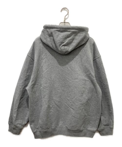 BALENCIAGA（バレンシアガ）BALENCIAGA (バレンシアガ) BBモードロゴプリントパーカー グレー サイズ:Mの古着・服飾アイテム