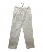 JIL SANDERジルサンダー）の古着「ストレートパンツ」｜ホワイト