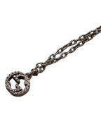 GUCCIグッチ）の古着「インターロッキングGネックレス」｜シルバー