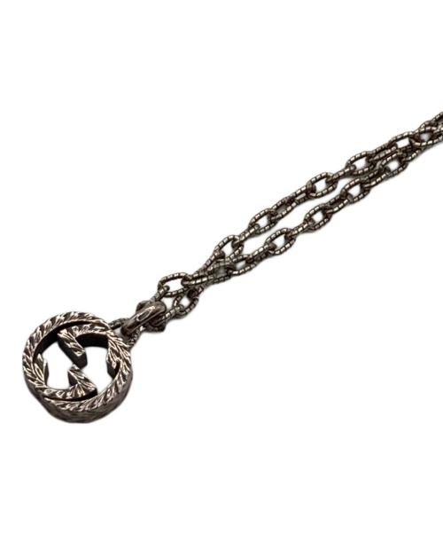 GUCCI（グッチ）GUCCI (グッチ) インターロッキングGネックレス シルバー サイズ:下記参照の古着・服飾アイテム