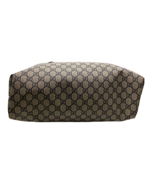 GUCCI（グッチ）GUCCI (グッチ) シェリーラインPVCトートバッグ ネイビーの古着・服飾アイテム