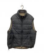 DAIWA PIER39ダイワ ピア39）の古着「TECH REVERSIBLE CLIMBERS PUFF VEST」｜ブラック×ブラウン