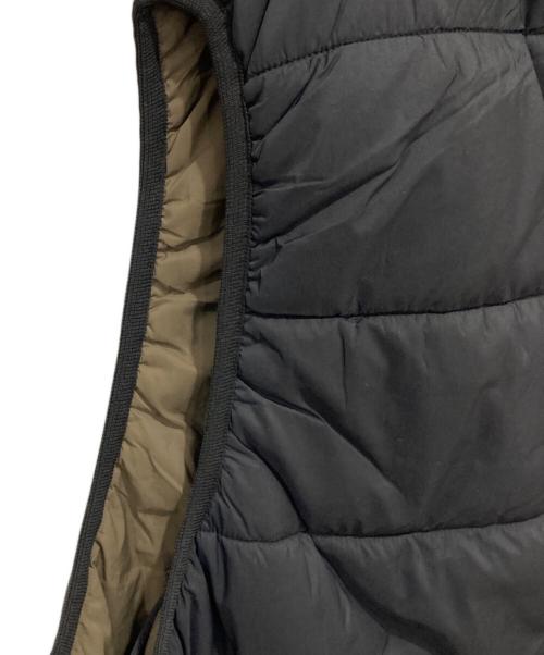 DAIWA PIER39（ダイワ ピア39）DAIWA PIER39 (ダイワ ピア39) TECH REVERSIBLE CLIMBERS PUFF VEST ブラック×ブラウン サイズ:Lの古着・服飾アイテム