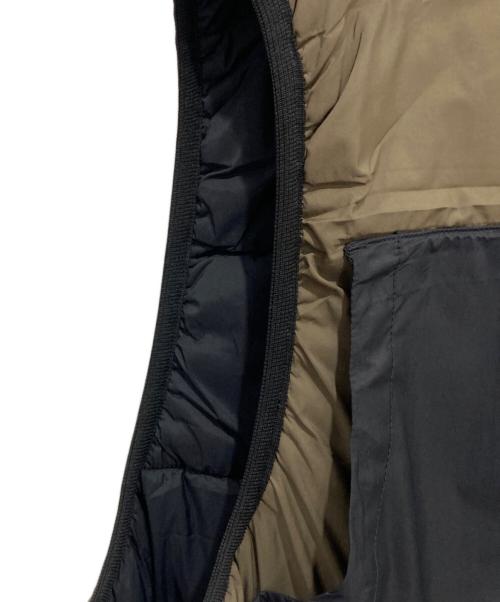 DAIWA PIER39（ダイワ ピア39）DAIWA PIER39 (ダイワ ピア39) TECH REVERSIBLE CLIMBERS PUFF VEST ブラック×ブラウン サイズ:Lの古着・服飾アイテム