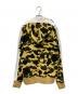 A BATHING APE (ア ベイシング エイプ) 1stカモラインジャージージップパーカー イエロー サイズ:L：14000円