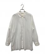 Plageプラージュ）の古着「fluffy wideシャツ　25SS」｜ホワイト