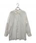 Plage（プラージュ）の古着「fluffy wideシャツ　25SS」｜ホワイト