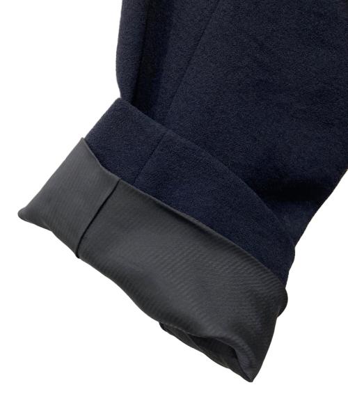 UNITED ARROWS（ユナイテッドアローズ）UNITED ARROWS (ユナイテッドアローズ) オーディナリー ポリエステル/クレープ 4ボタン ダブルジャケット ― ネイビー サイズ:Mの古着・服飾アイテム