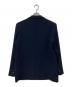 UNITED ARROWS (ユナイテッドアローズ) オーディナリー ポリエステル/クレープ 4ボタン ダブルジャケット ― ネイビー サイズ:M：7000円
