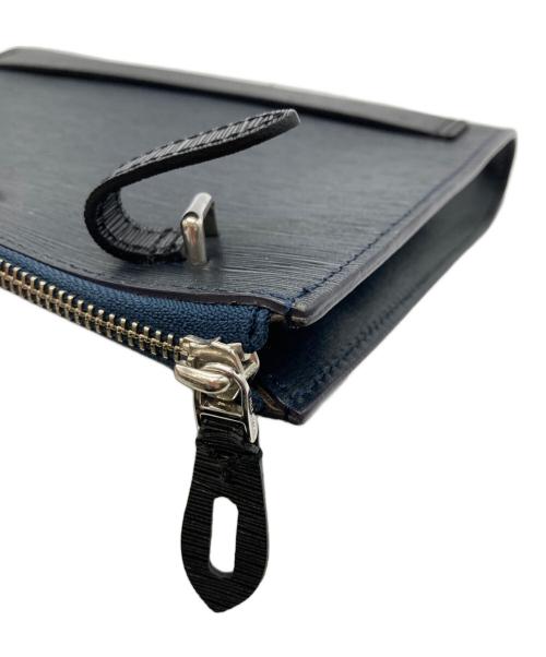 PELLE MORBIDA（ペッレモルビダ）PELLE MORBIDA (ペッレモルビダ) クラッチバッグ ネイビーの古着・服飾アイテム