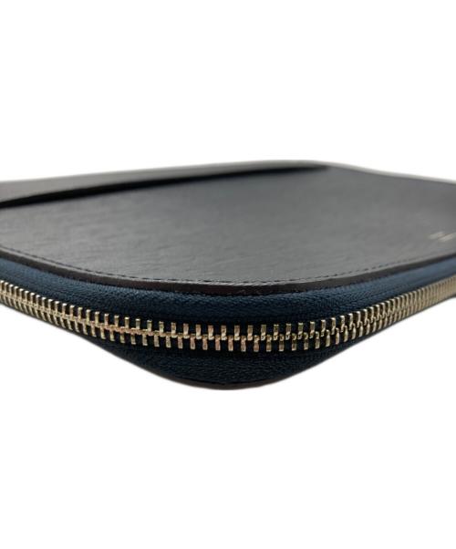 PELLE MORBIDA（ペッレモルビダ）PELLE MORBIDA (ペッレモルビダ) クラッチバッグ ネイビーの古着・服飾アイテム