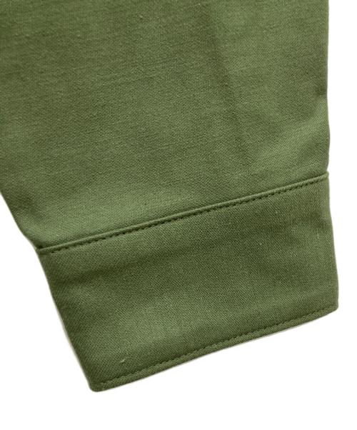 RADIALL（ラディアル）RADIALL (ラディアル) HAMMOND - OPEN COLLARED SHIRT L/S / オープンカラーワークシャツ カーキ サイズ:Mの古着・服飾アイテム