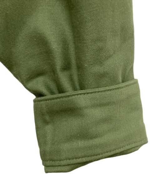 RADIALL（ラディアル）RADIALL (ラディアル) HAMMOND - OPEN COLLARED SHIRT L/S / オープンカラーワークシャツ カーキ サイズ:Mの古着・服飾アイテム