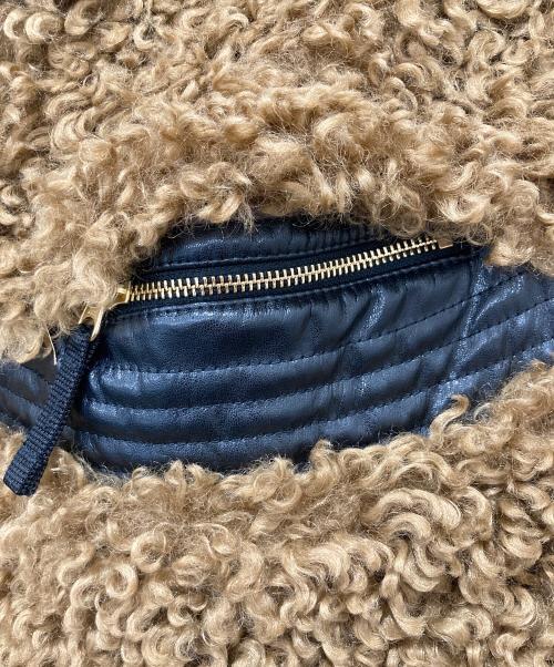 KOLOR（カラー）KOLOR (カラー) レザートリム ジャケット ブラウン サイズ:1の古着・服飾アイテム