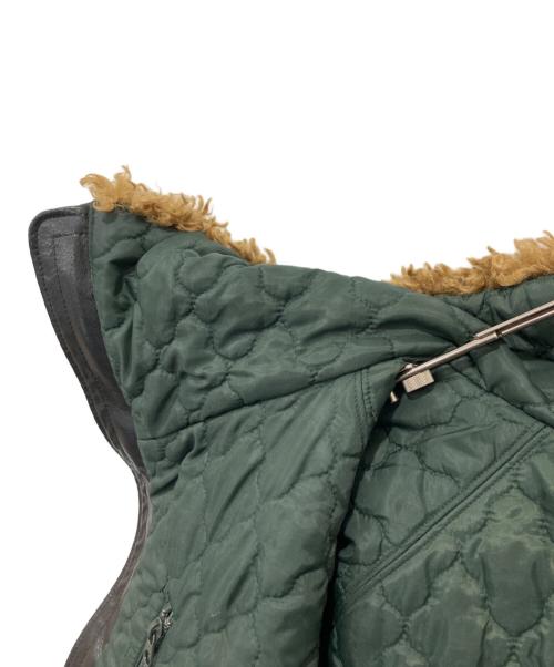 KOLOR（カラー）KOLOR (カラー) レザートリム ジャケット ブラウン サイズ:1の古着・服飾アイテム