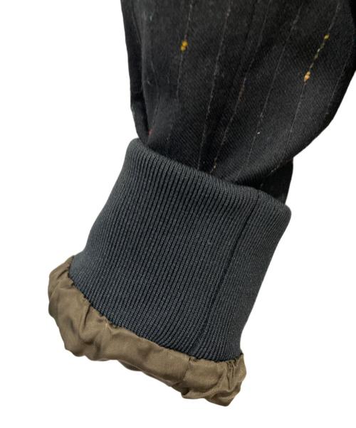 PS Paul Smith（ＰＳポールスミス）PS Paul Smith (ＰＳポールスミス) ストライプブルゾン ブラック サイズ:Mの古着・服飾アイテム