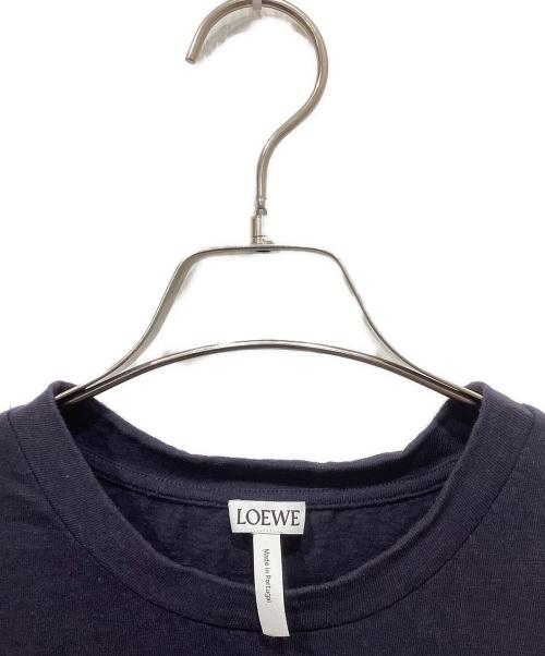 LOEWE（ロエベ）LOEWE (ロエベ) EYE NATURE PRINTED T-SHIRT ネイビー サイズ:Mの古着・服飾アイテム