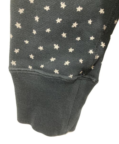 A BATHING APE（ア ベイシング エイプ）A BATHING APE (ア ベイシング エイプ) スター柄ジップパーカー ブラック サイズ:Mの古着・服飾アイテム