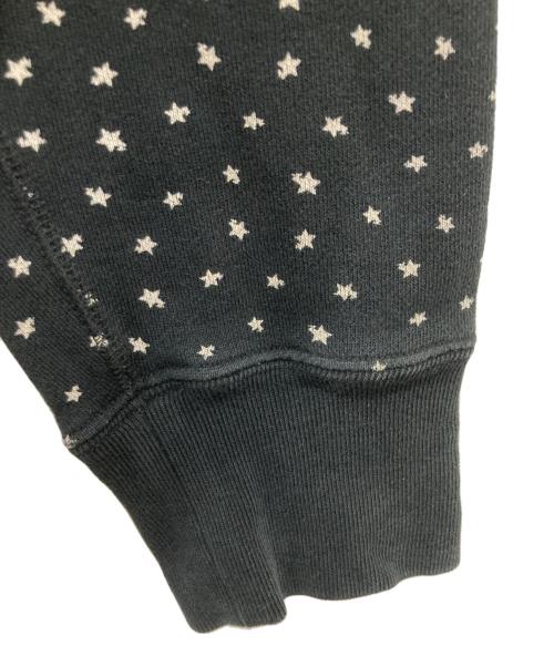 A BATHING APE（ア ベイシング エイプ）A BATHING APE (ア ベイシング エイプ) スター柄ジップパーカー ブラック サイズ:Mの古着・服飾アイテム