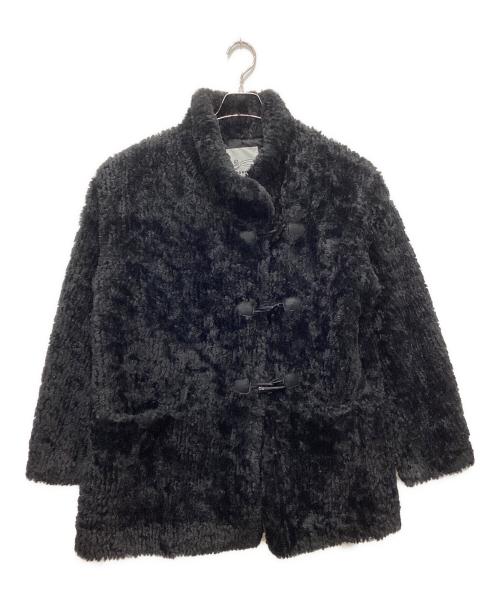 Denham（デンハム）Denham (デンハム) FLUFFY FUR COAT / ファージャケット ブラック サイズ:FREEの古着・服飾アイテム