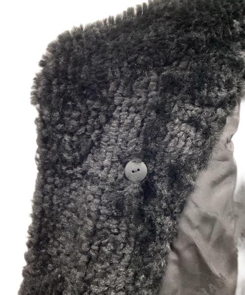 Denham（デンハム）Denham (デンハム) FLUFFY FUR COAT / ファージャケット ブラック サイズ:FREEの古着・服飾アイテム