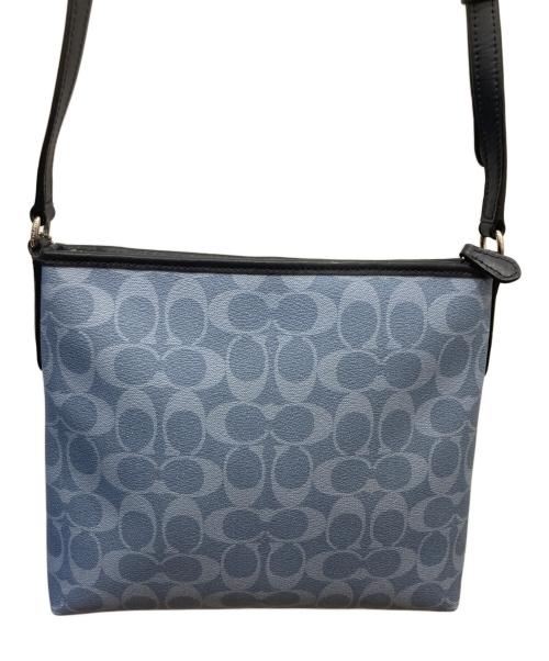 COACH（コーチ）COACH (コーチ) ショルダーバッグ ブルー×ネイビーの古着・服飾アイテム