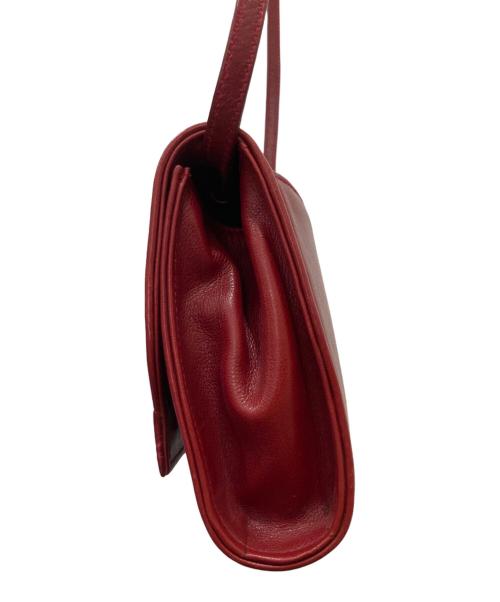 GUCCI（グッチ）GUCCI (グッチ) ショルダーバッグ / レザーショルダーバッグ レッドの古着・服飾アイテム