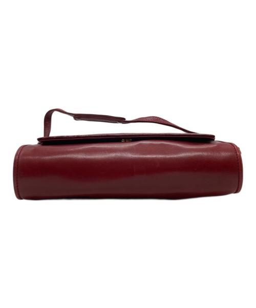 GUCCI（グッチ）GUCCI (グッチ) ショルダーバッグ / レザーショルダーバッグ レッドの古着・服飾アイテム