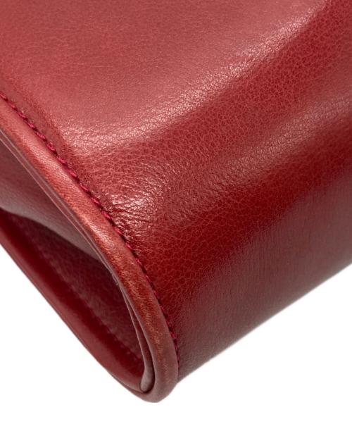 GUCCI（グッチ）GUCCI (グッチ) ショルダーバッグ / レザーショルダーバッグ レッドの古着・服飾アイテム