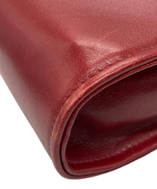 GUCCI（グッチ）GUCCI (グッチ) ショルダーバッグ / レザーショルダーバッグ レッドの古着・服飾アイテム