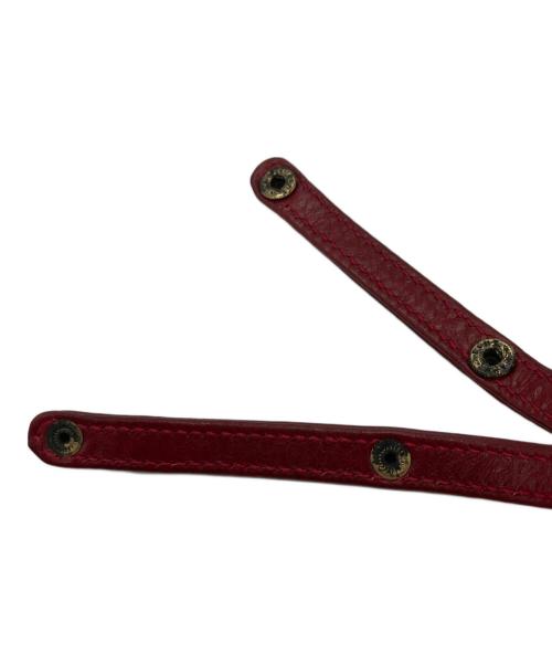 GUCCI（グッチ）GUCCI (グッチ) ショルダーバッグ / レザーショルダーバッグ レッドの古着・服飾アイテム