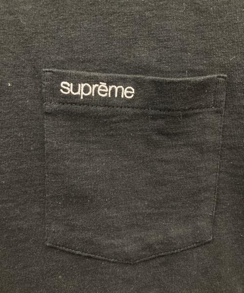 SUPREME（シュプリーム）Supreme (シュプリーム) S/S Pocket Tee ブラック サイズ:Mの古着・服飾アイテム