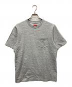SUPREMEシュプリーム）の古着「S/S Pocket Tee / S/S ポケット Tシャツ」｜グレー