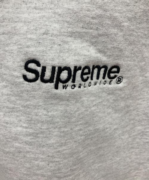 SUPREME（シュプリーム）SUPREME (シュプリーム) WORLDWIDE HOODED SWEATSHIRT 23SS グレー サイズ:Mの古着・服飾アイテム