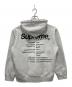 SUPREME (シュプリーム) WORLDWIDE HOODED SWEATSHIRT 23SS グレー サイズ:M：24000円