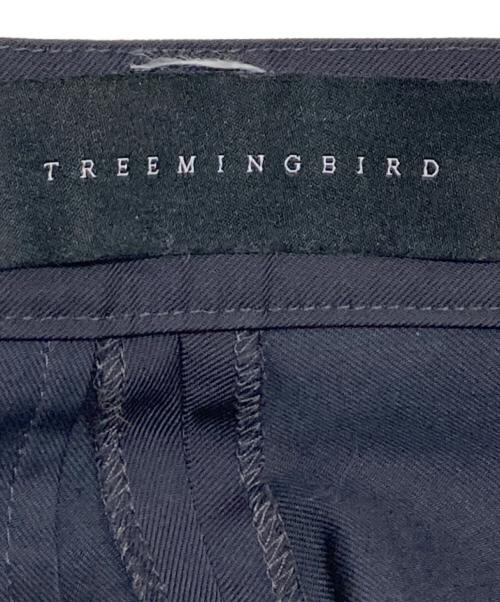 TREEMINGBIRD（トリミングバード）TREEMINGBIRD (トリミングバード) Wrap Double-layered Pants / ラップ ダブル レイヤード パンツ ブラック サイズ:2の古着・服飾アイテム