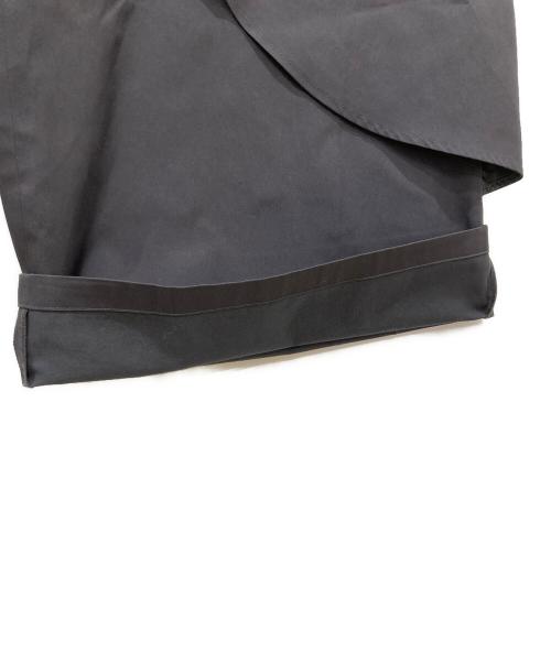 TREEMINGBIRD（トリミングバード）TREEMINGBIRD (トリミングバード) Wrap Double-layered Pants / ラップ ダブル レイヤード パンツ ブラック サイズ:2の古着・服飾アイテム