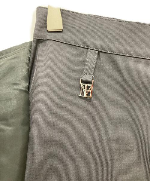 TREEMINGBIRD（トリミングバード）TREEMINGBIRD (トリミングバード) Wrap Double-layered Pants / ラップ ダブル レイヤード パンツ ブラック サイズ:2の古着・服飾アイテム