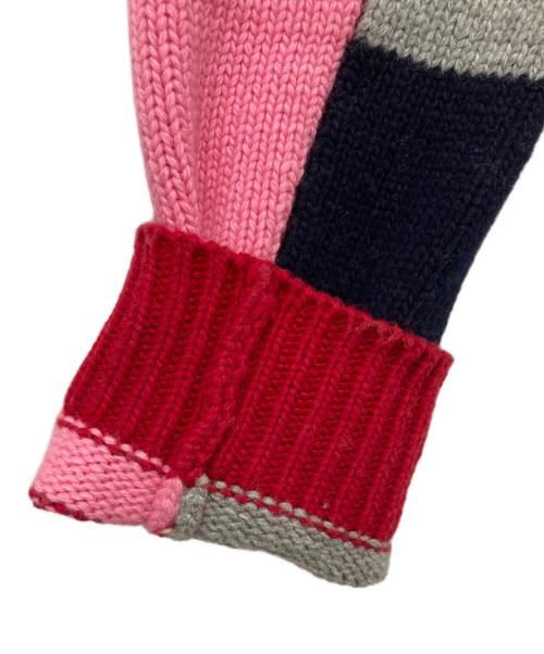 MARNI（マルニ）MARNI (マルニ) カシミアブレンドワンポイントブランドロゴジップアップニット マルチカラー サイズ:10の古着・服飾アイテム