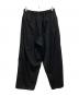 AFTERHOURS (アフターアワーズ) BENDING LINE BAGGY PANTS / ベンディングラインバギーパンツ ブラック サイズ:3：15000円