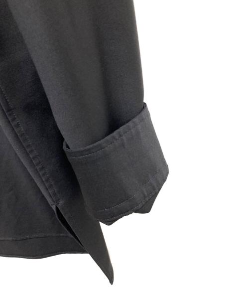 Drawing Numbers（ドローイングナンバーズ）Drawing Numbers (ドローイングナンバーズ) ウーステッドスタンダードシャツ ブラック サイズ:40の古着・服飾アイテム