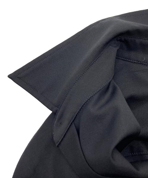 Drawing Numbers（ドローイングナンバーズ）Drawing Numbers (ドローイングナンバーズ) ウーステッドスタンダードシャツ ブラック サイズ:40の古着・服飾アイテム